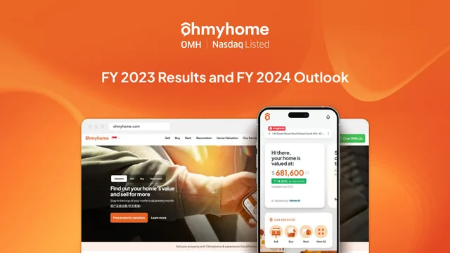 Ohmyhome — FY 2023 Results and FY 2024 Outlook investment banking deck cover