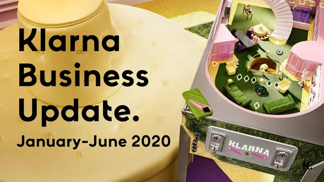 Klarna — Klarna Business Update. investment banking deck cover