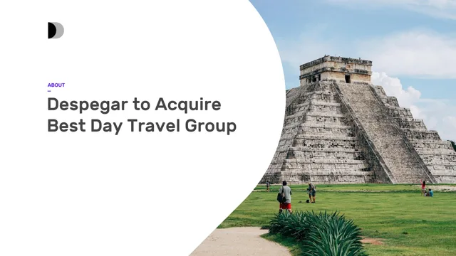 Despegar — Despegar to Acquire Best Day Travel Group investment banking deck cover