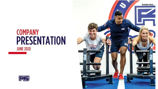 F45 — Company Presentation investment banking deck cover