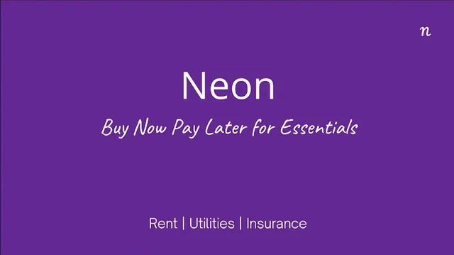 Neon investment banking deck cover