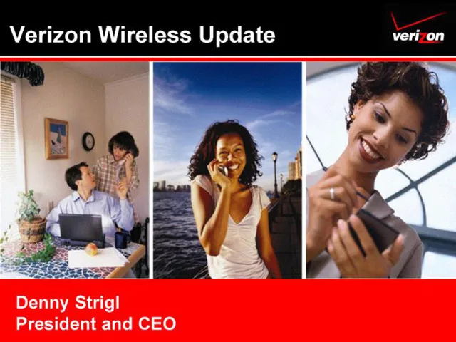 Verizon — Verizon Wireless Update investment banking deck cover