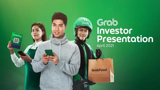 Grab — Grab Investor Presentation investment banking deck cover