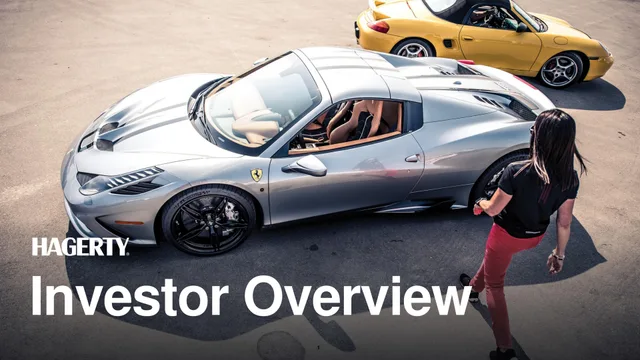 Hagerty — Investor Overview investment banking deck cover