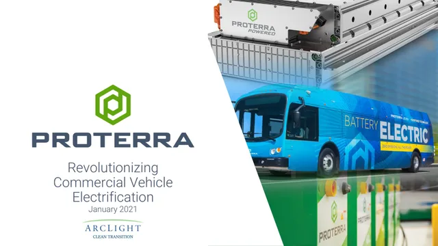 Proterra investment banking deck cover