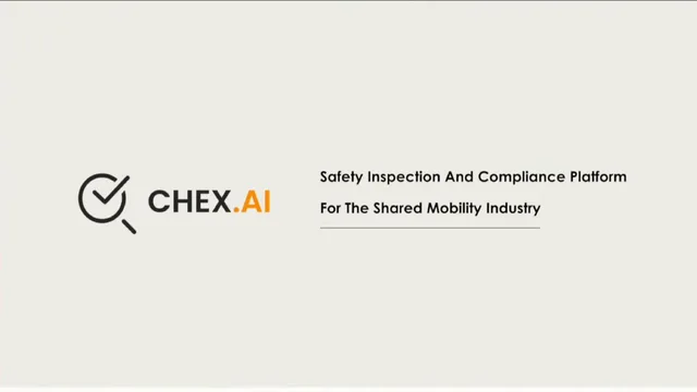 Chex Ai — Title Slide investment banking deck cover
