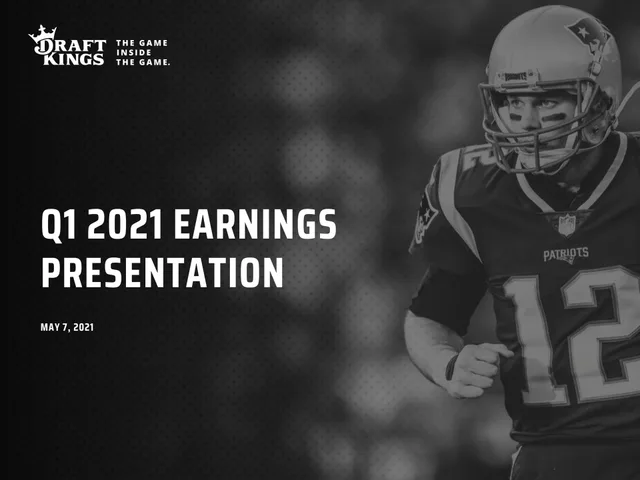Draftkings — Q1 2021 Earnings Presentation investment banking deck cover
