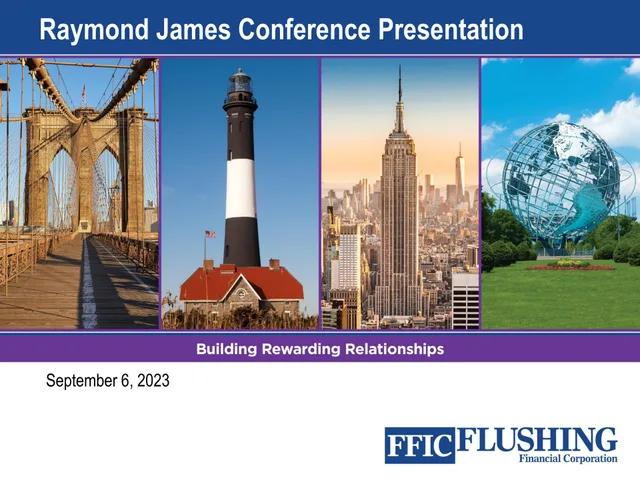 Flushing Financial — Raymond James Conference Presentation investment banking deck cover