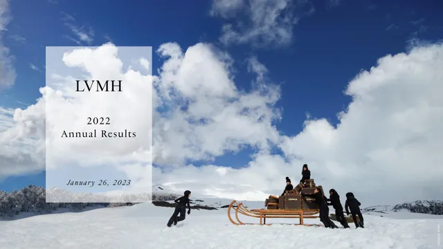 Lvmh investment banking deck cover