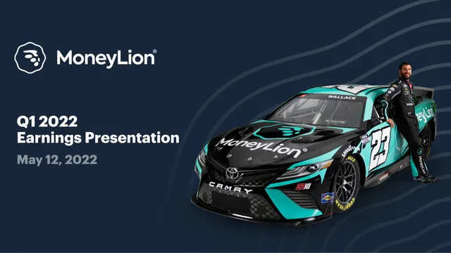 Moneylion — Q1 2022 Earnings Presentation investment banking deck cover