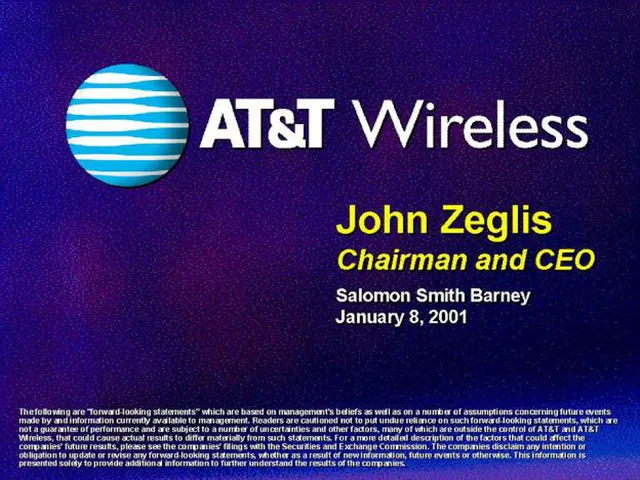 At T Wireless — AT&T Wireless investment banking deck cover