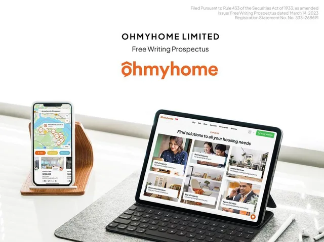 Ohmyhome — Ohmyhome Limited investment banking deck cover