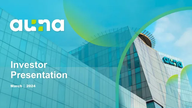 Auna Sa — Investor Presentation investment banking deck cover
