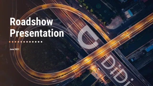Didi — Roadshow Presentation investment banking deck cover