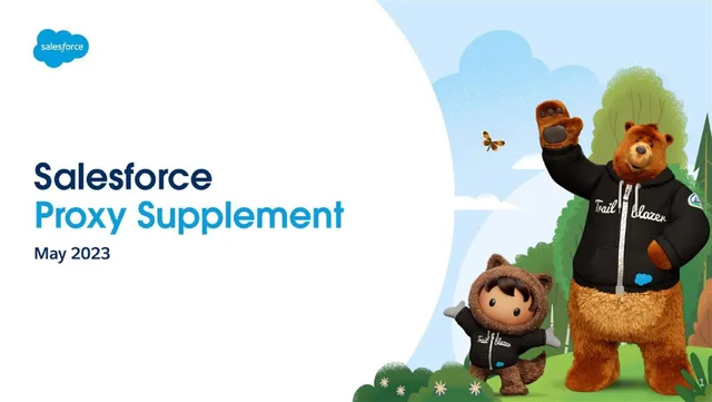 Salesforce — Salesforce Proxy Supplement deck cover