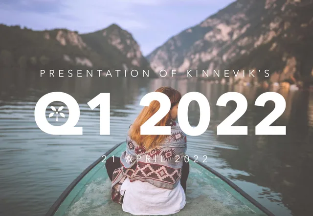 Kinnevik — Q1 2022 investment banking deck cover
