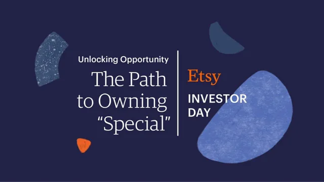 Etsy — The Path to Owning "Special" investment banking deck cover