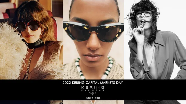 Kering — Cover Slide investment banking deck cover