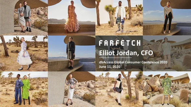 Farfetch investment banking deck cover