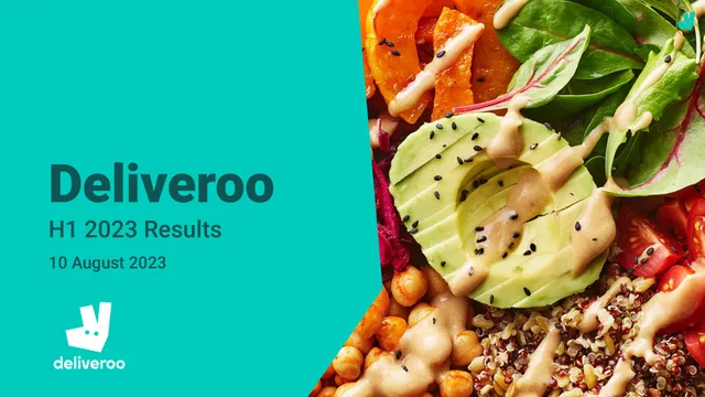 Deliveroo investment banking deck cover