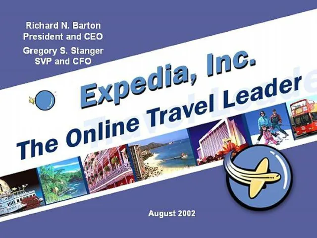 Expedia — Expedia, Inc. The Online Travel Leader investment banking deck cover