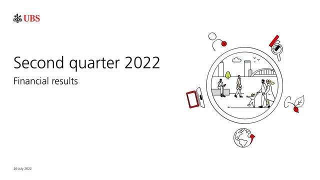 UBS — Second quarter 2022 investment banking deck cover