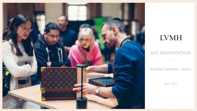 Lvmh investment banking deck cover
