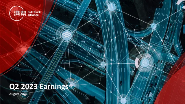 Full Track Alliance — Q2 2023 Earnings investment banking deck cover