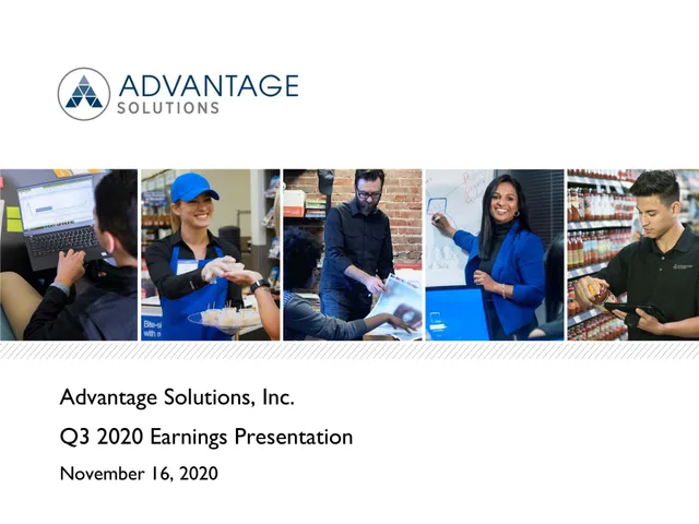 Advantage Solutions — Advantage Solutions, Inc. investment banking deck cover