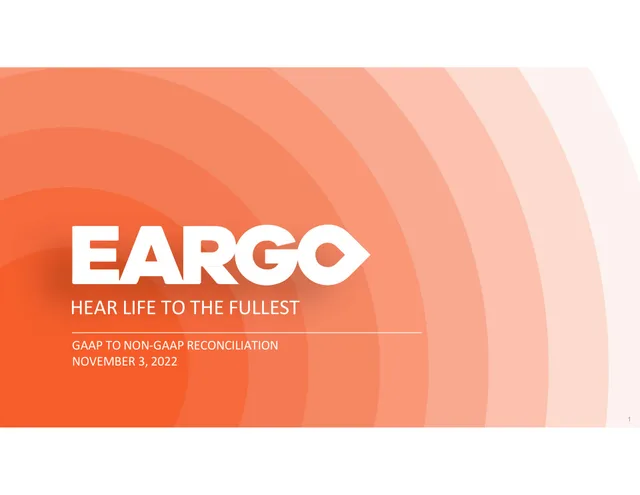 Eargo investment banking deck cover
