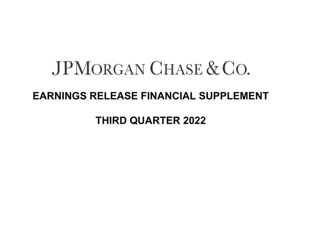 J P Morgan — Jpmorgan Chase & Co. investment banking deck cover