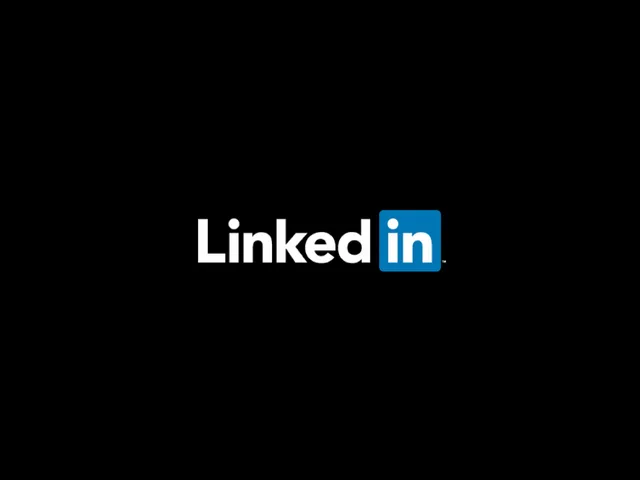 Linkedin — Cover Slide investment banking deck cover