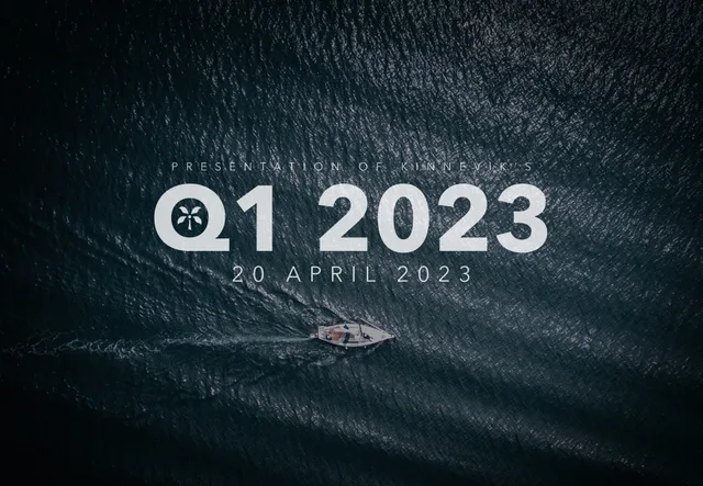 Kinnevik — Q1 2023 investment banking deck cover
