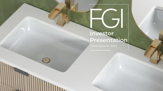 Fgi Industries — Fgi investment banking deck cover