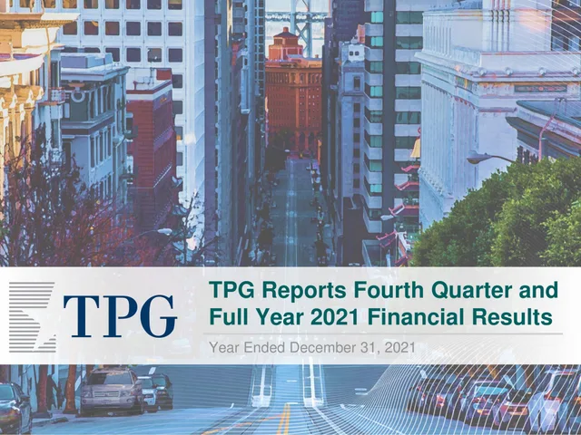 Tpg — TPG Reports Fourth Quarter and Full Year 2021 Financial Results investment banking deck cover