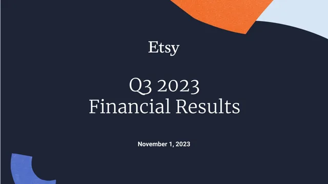 Etsy investment banking deck cover