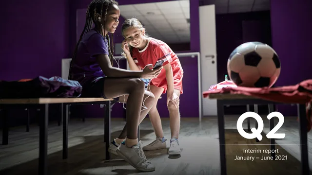 Telia Company — Q2 investment banking deck cover