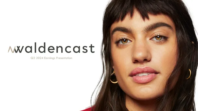 Waldencast investment banking deck cover