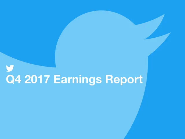 Twitter — Q4 2017 Earnings Report investment banking deck cover