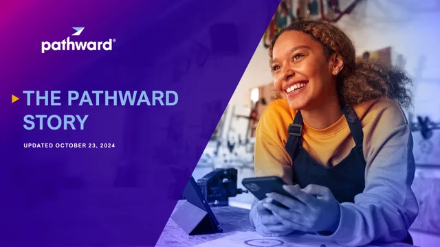 Pathward Financial — The Pathward Story investment banking deck cover