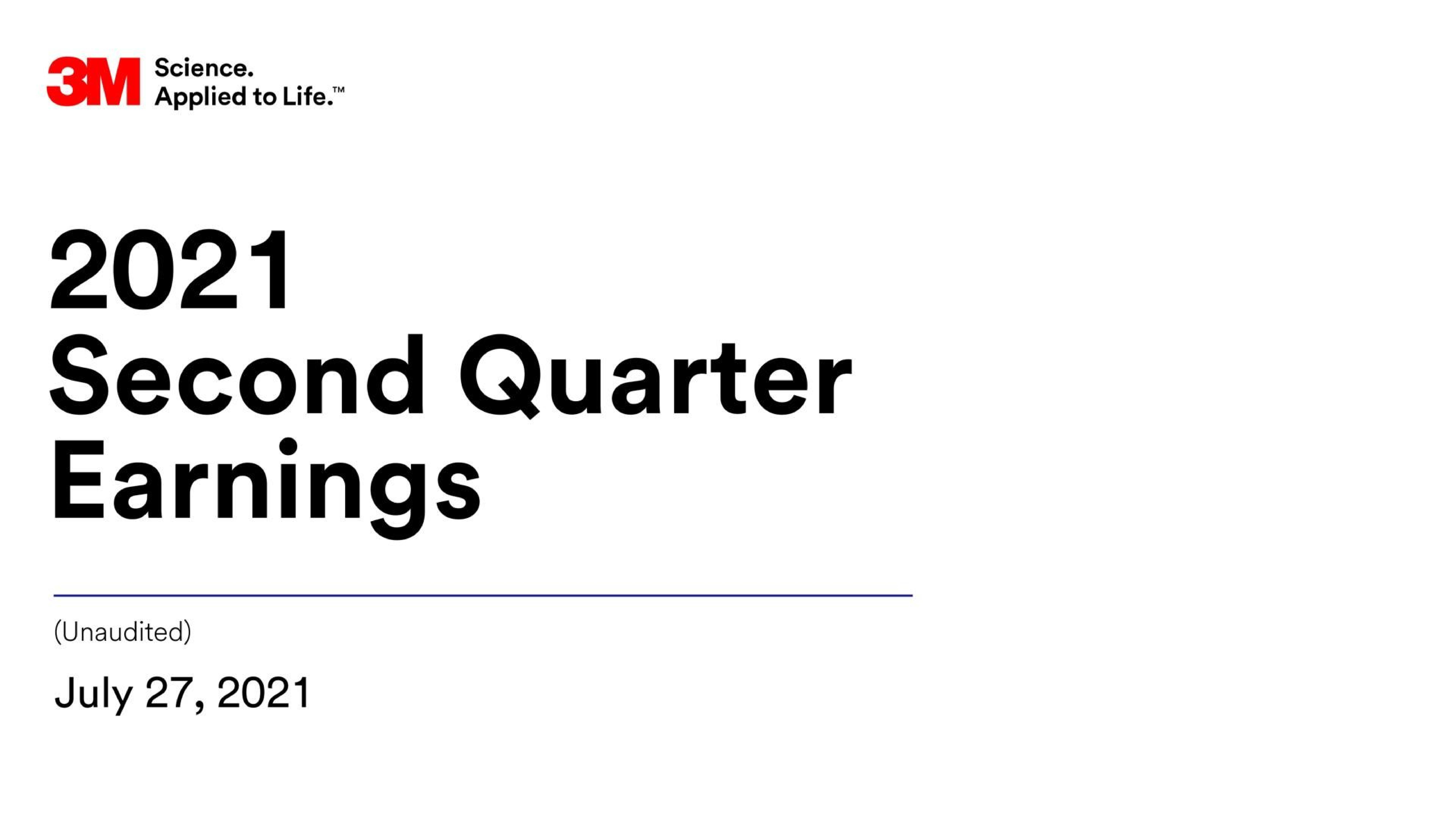 3m — 2021 Second Quarter Earnings investment banking deck slide