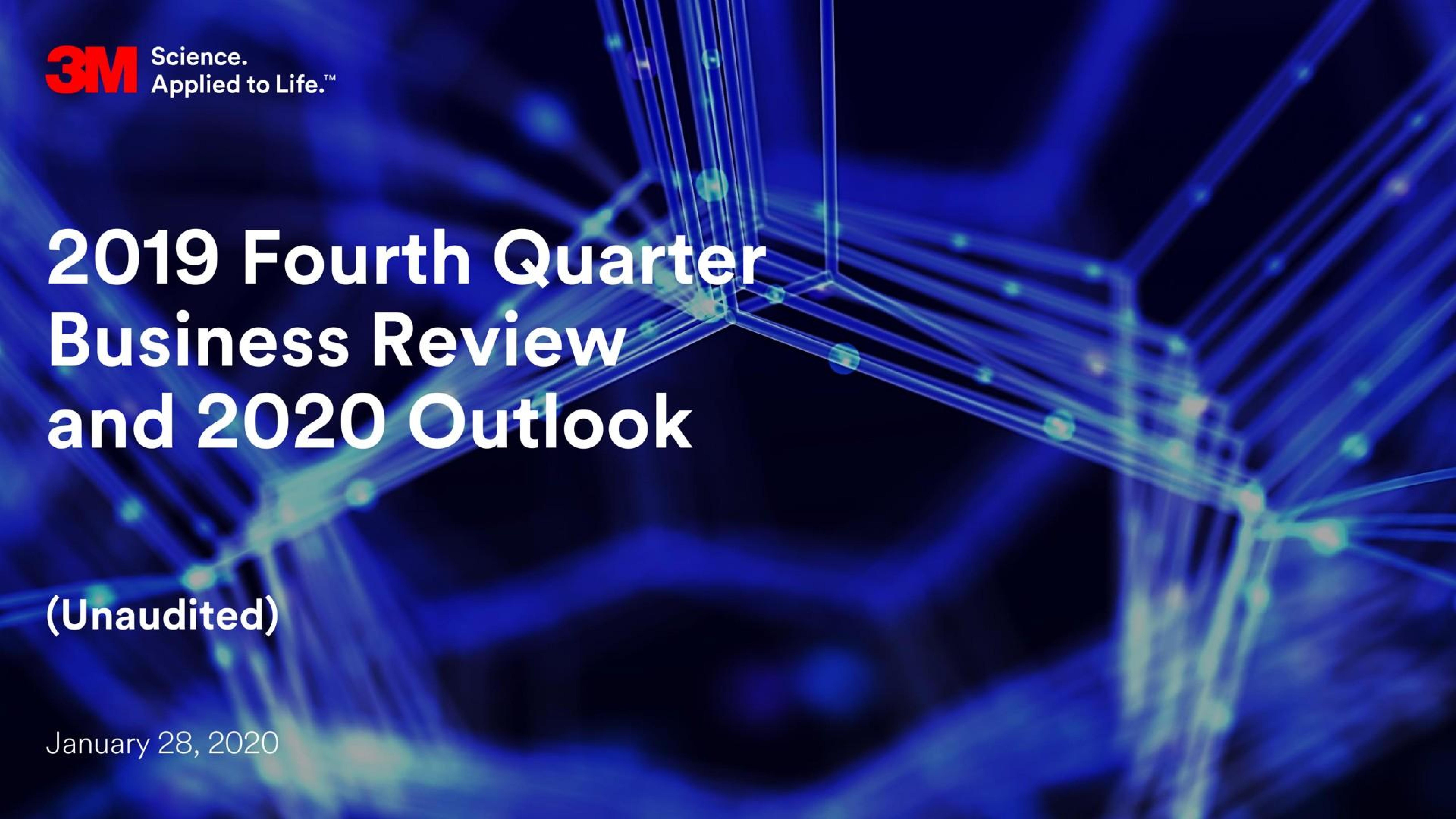3m — 2019 Fourth Quarter Business Review and 2020 Outlook investment banking deck slide