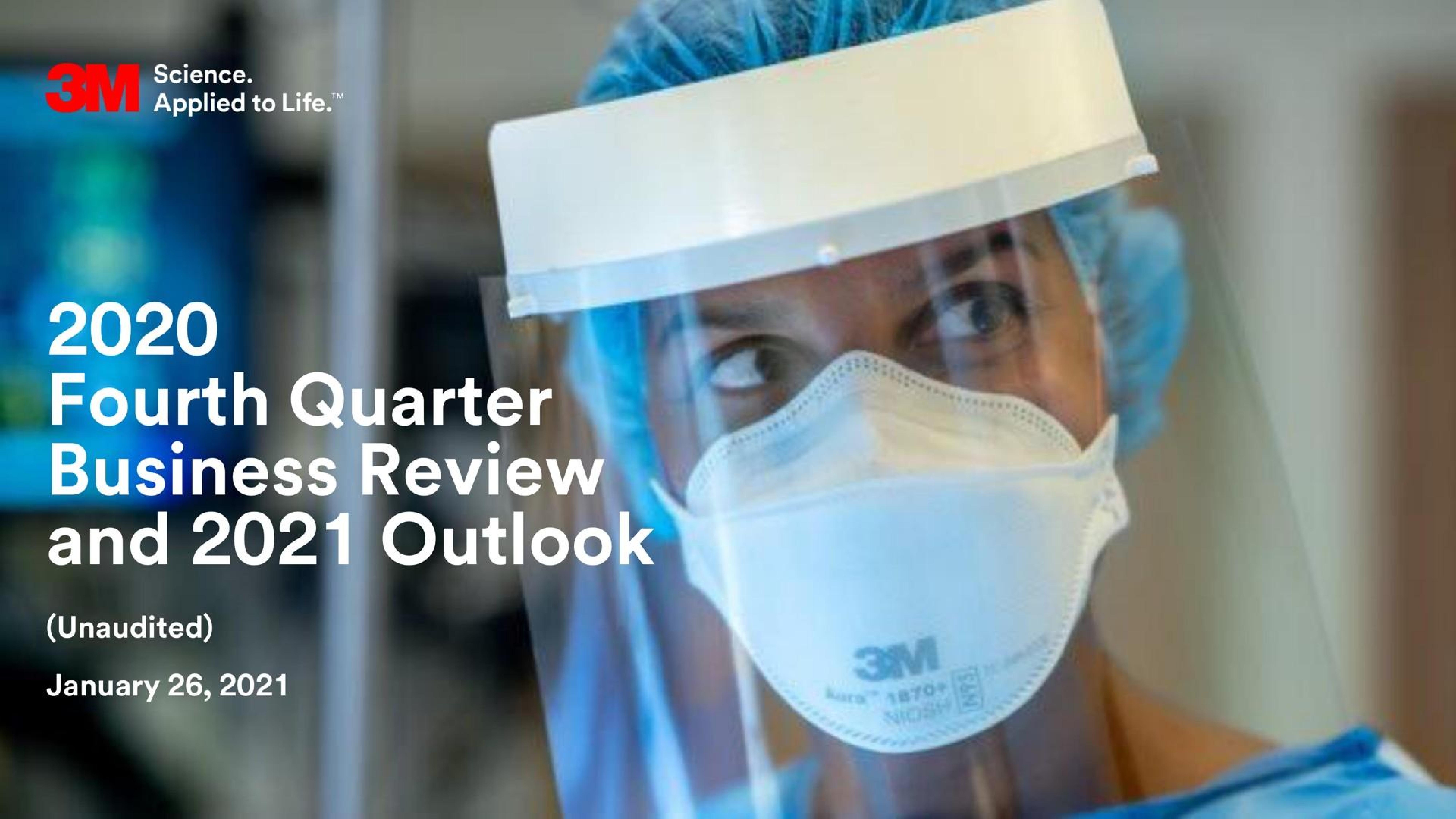 3m — 2020 Fourth Quarter Business Review and 2021 Outlook investment banking deck slide
