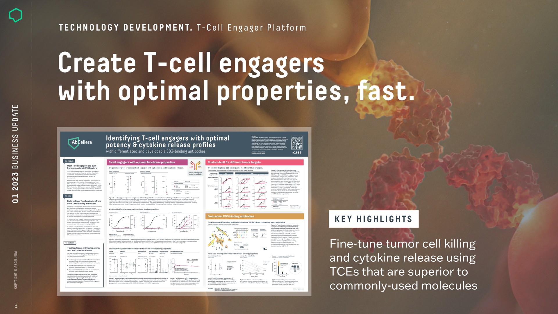 Case Study slide 6 from Abcellera — Q1 2023 Business Update