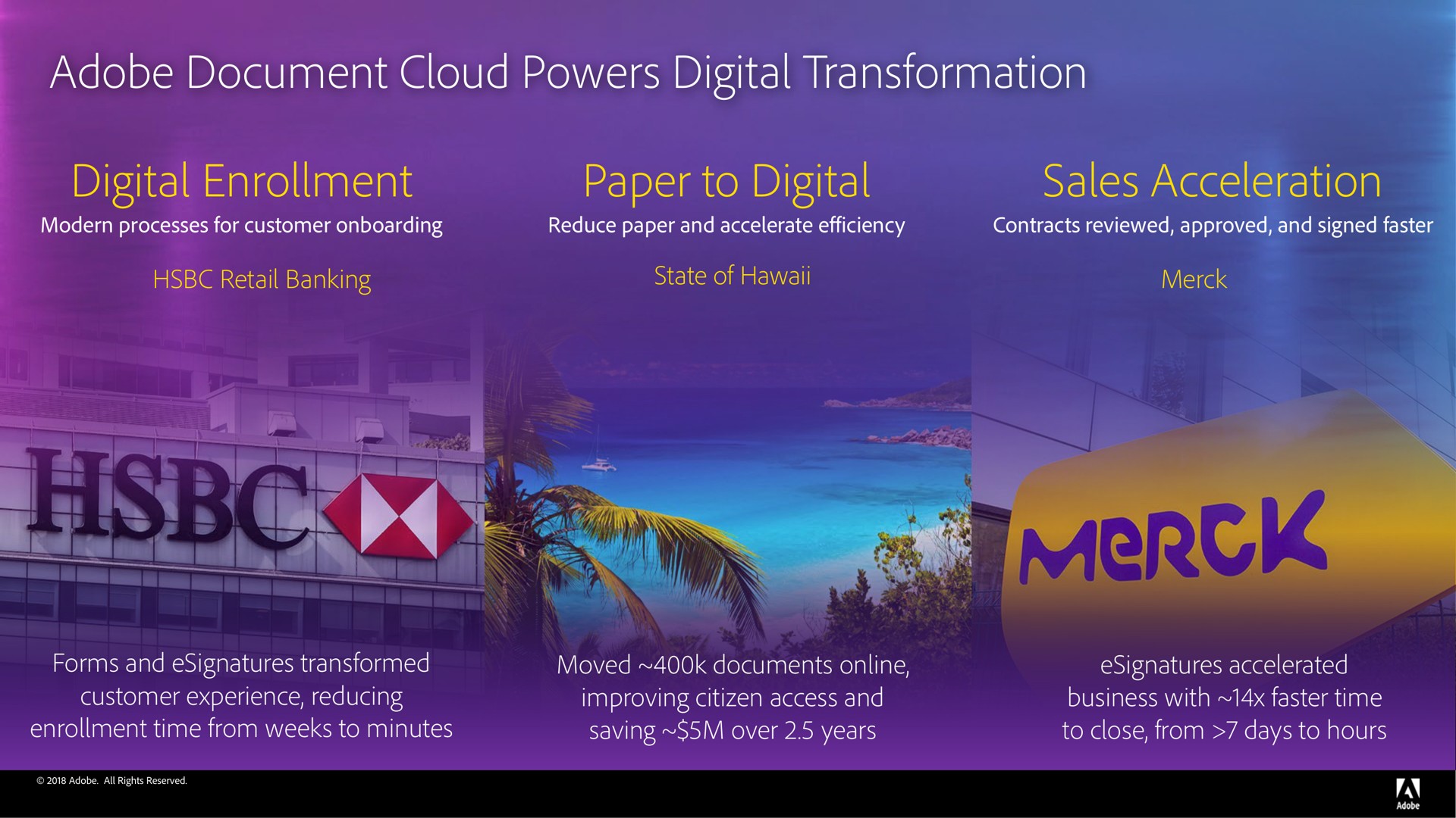 Case Study slide 37 from Adobe — Adobe Financial Analyst Meeting