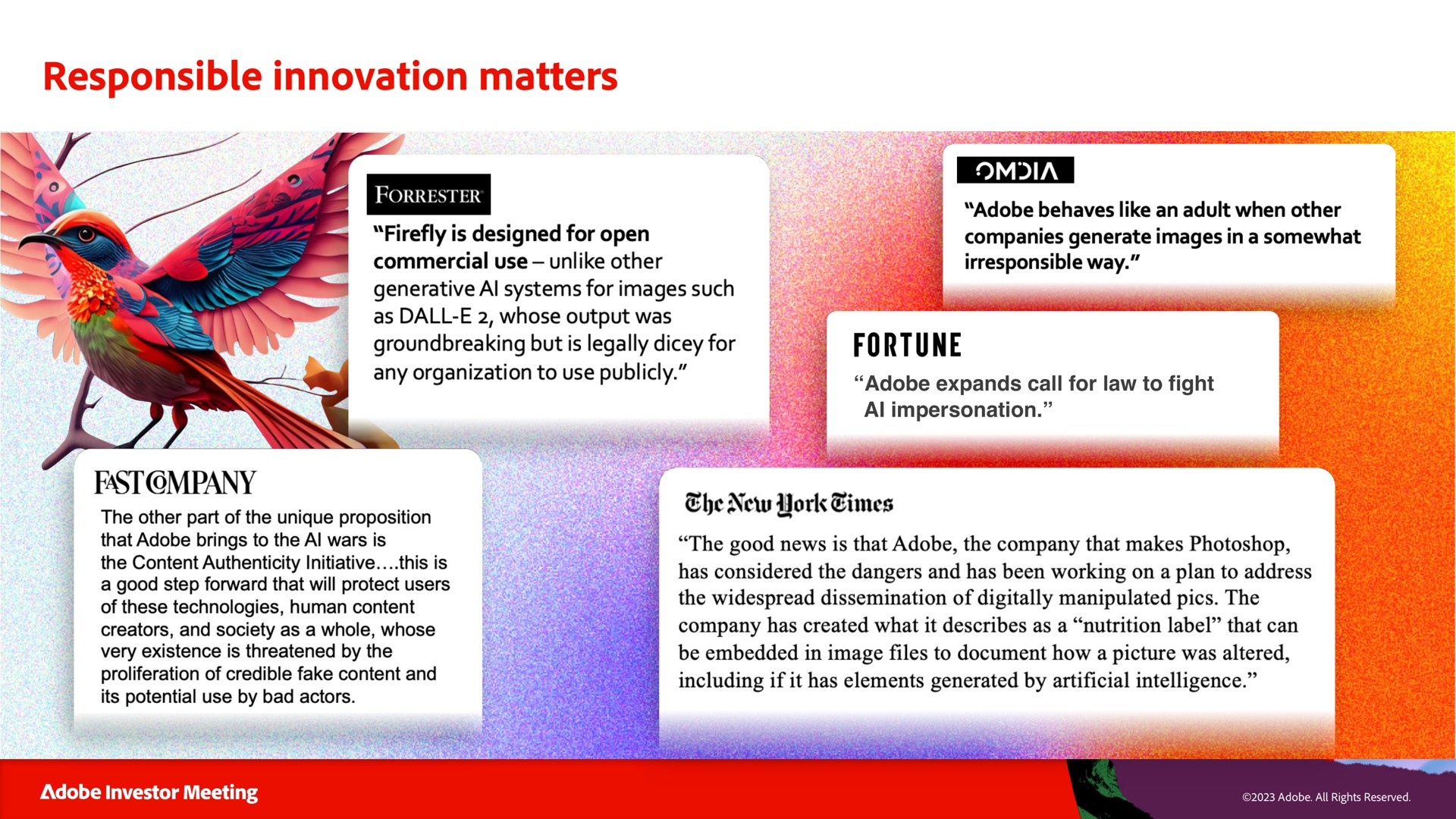 Quote slide 81 from Adobe — Adobe Investor Meeting