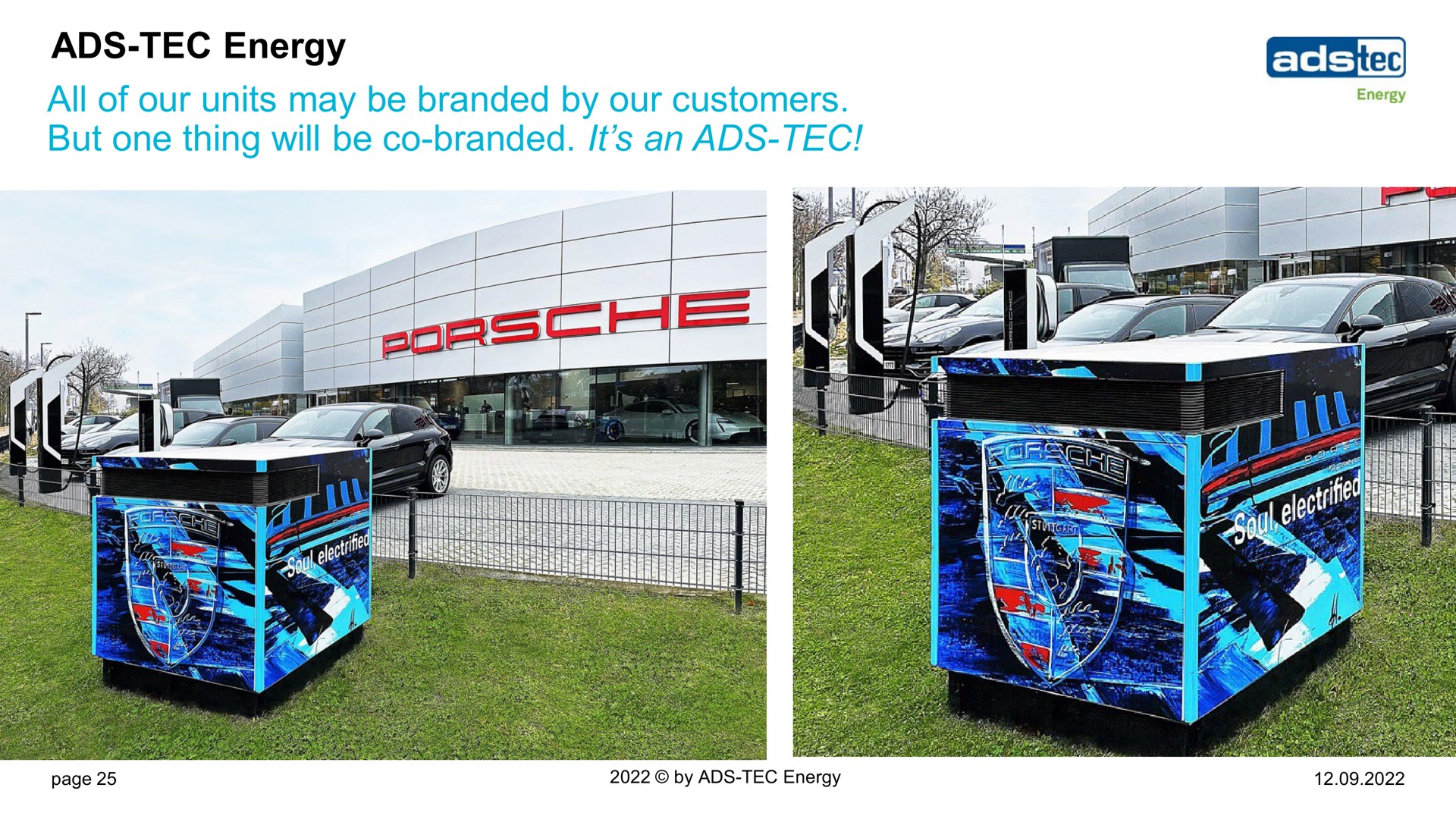 Case Study slide 25 from Ads Tec Energy — Investor Presentation