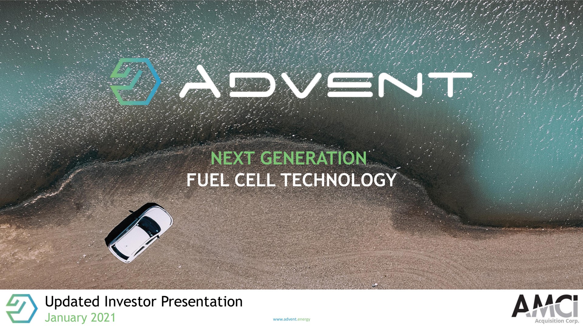 Advent investment banking deck slide