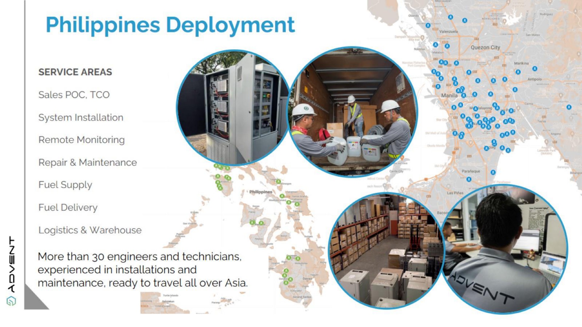 Case Study slide 34 from Advent — Green HiPo Market Potential