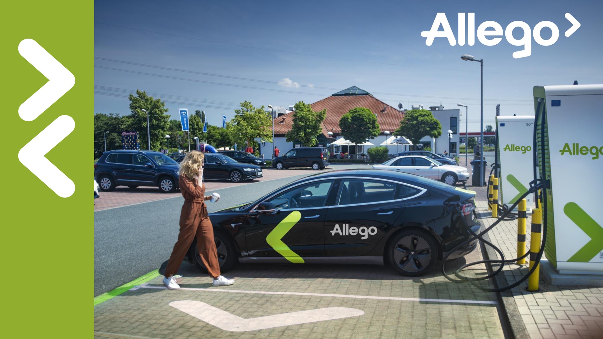 Allego — cover slide investment banking deck slide